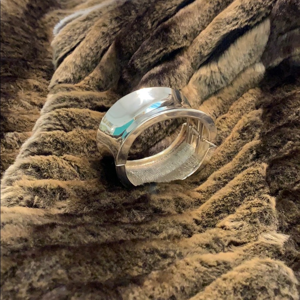 Vintage CUFF spring bracelet! Stunning! #A41 - Picture 7 of 7